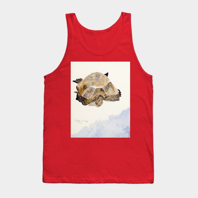 Sea Turtle Tank Top by Cwang